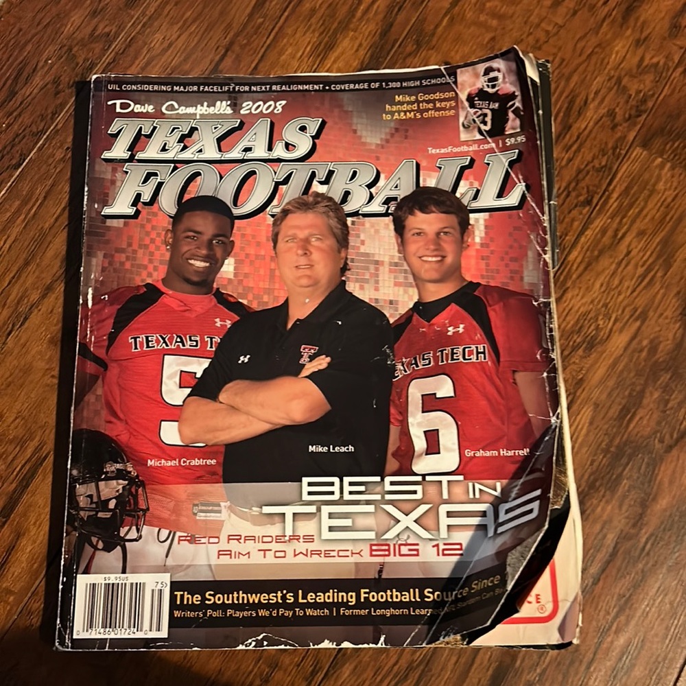 Dave Campbell’s Texas football magazine, 2008 - Picture 1 of 4